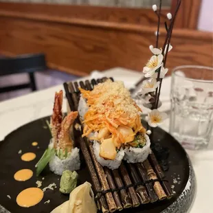 Volcano roll