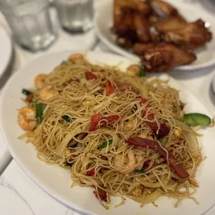 Chinese Angel Hair Singapore Style