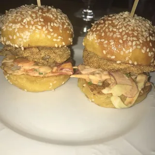 Crispy Oyster Sliders