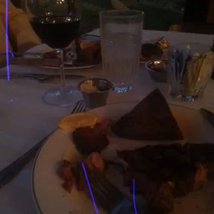 Ribeye and Rodney Strong! Great dinner.