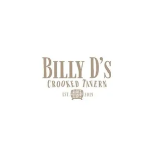the logo for billy d's crooked tavern