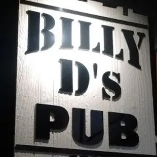 a close up of the sign