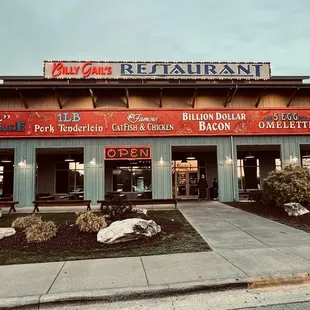 Entrance of Billy Gail&apos;s