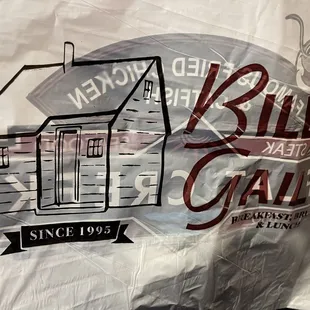 the logo of the restaurant