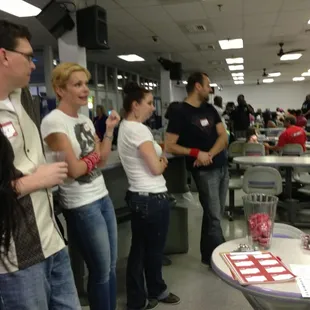 Yelpers elite waiting to bowl