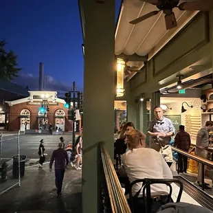 Exterior patio shot