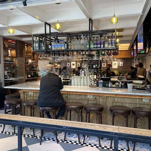 Bar area