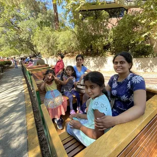 While on the fun ride