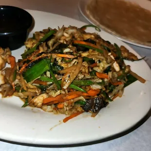 Mu Shu Chicken.  Look At This Deliciousness!