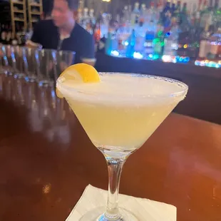 Lemon drop Martini