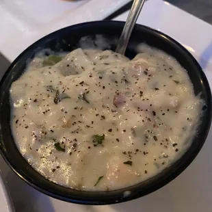 Cup Seafood Chowder Soup