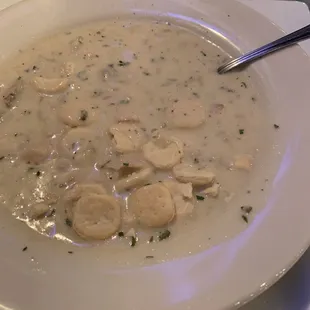 Bowl Seafood Chowder Soup