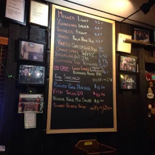 Nice beer selection.