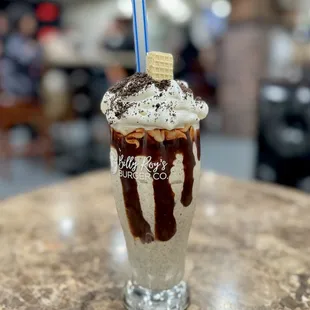 Oreo milkshake