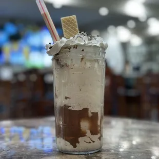 Nutella milkshake