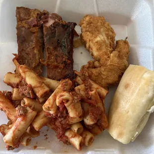 Leftovers we brought home!