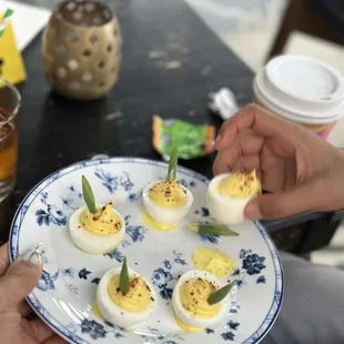 Deviled eggs