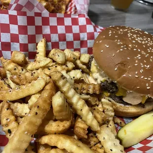 Double Trouble Cheeseburger