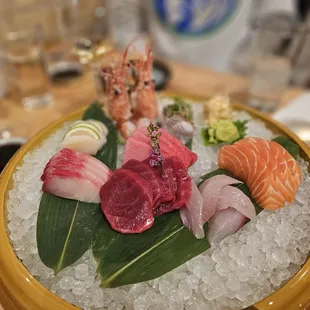Chef&apos;s sashimi special