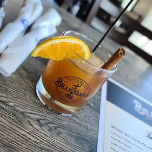 Pumpkin spice old fashion! Perfect for fall!