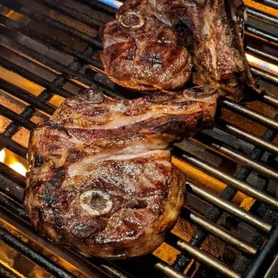 Lamb shoulder steaks