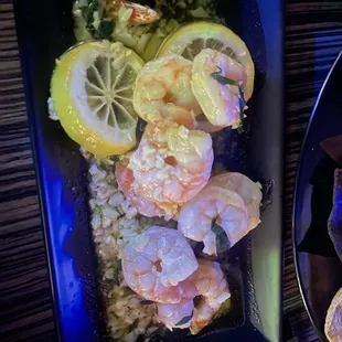 Garlic Shrimp Plate