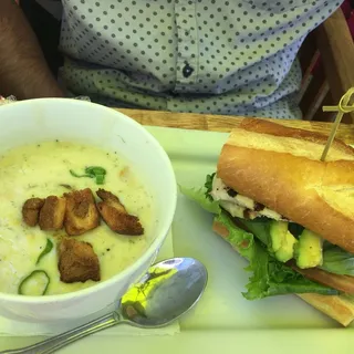 Half-Sandwich & Soup or Salad
