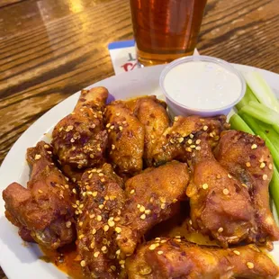 "Fire" Bone-In Wings