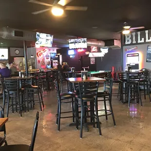 Inside dining &amp; bar area