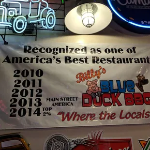 Blue Duck BBQ in Liberal Kansas.  Tucking in for the night