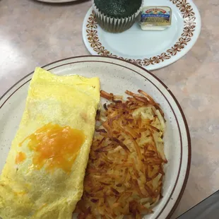 Ham &amp; Cheese omelette