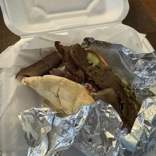 Gyro sandwich