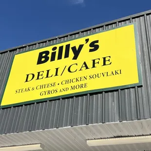 a sign on the side of a building
