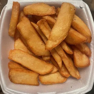 A portion of the SM French Fries (the box was full)
