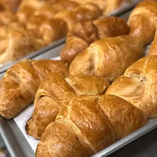 Ham and cheese croissant ( America white cheese)