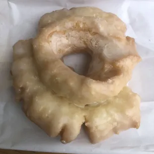 This was the old fashioned cake donut--not my favorite but as matter of my personal taste nothing against the donut shop.