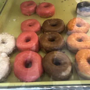 a variety of doughnuts