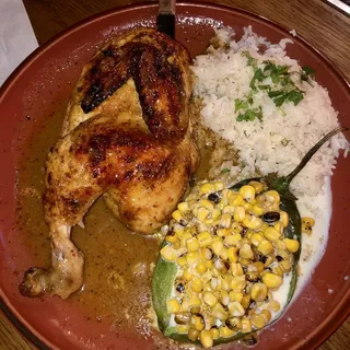 Chile de Arbol Roasted Half Chicken