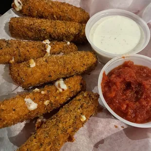Beer Battered Cheese Sticks