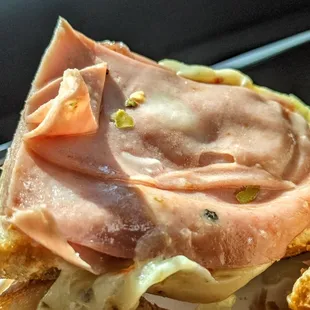 a sandwich on a plate