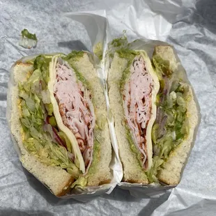 Turkey on sourdough