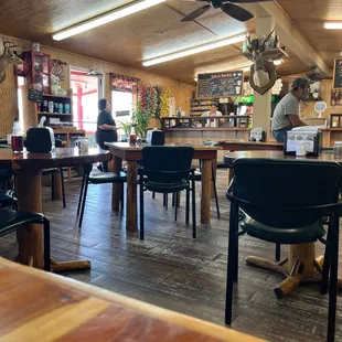 a man sitting at a table