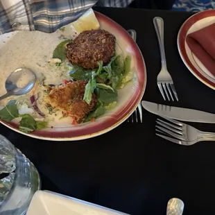 Crab Cakes Dinner Appetizer