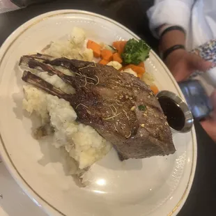Rack of Lamb Dinner