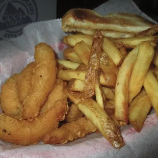 seafood, fish, fish and chips, food