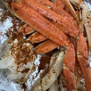 King crab legs