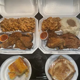 Fried Chicken Breast/Wing fried and Chicken Leg/Thigh