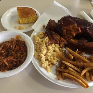 ribs, food, bbq ribs