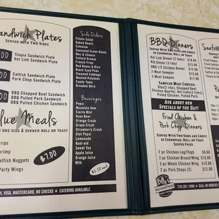 Come down to billy's southern pride takeout and catering where everyone is family!