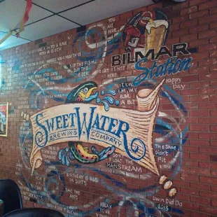 Mirror, mirror, mural on the wall...